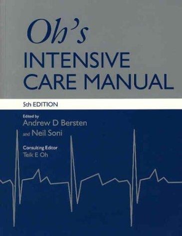 Oh's intensive care manual