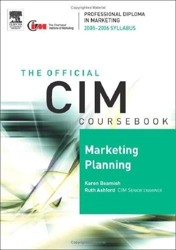 Marketing planning, 2005-2006