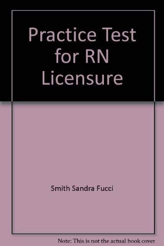 Practice Test for RN Licensure