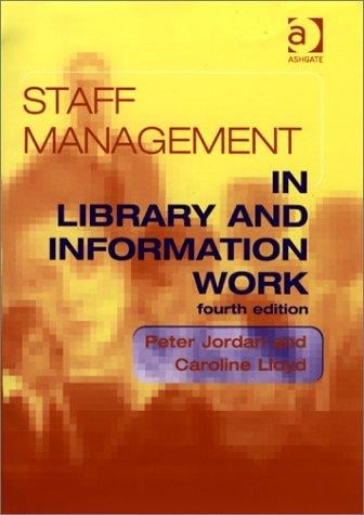 Staff management in library and information work