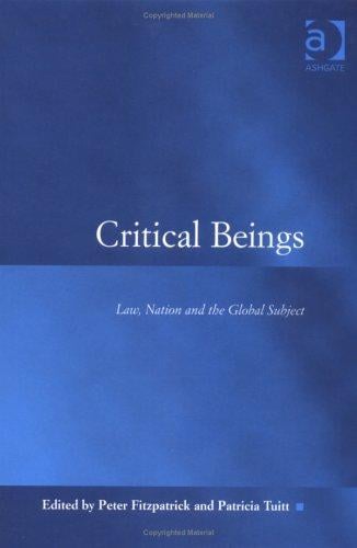 Critical beings