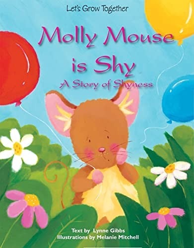 Molly Mouse is shy