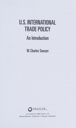 U.S. international trade policy