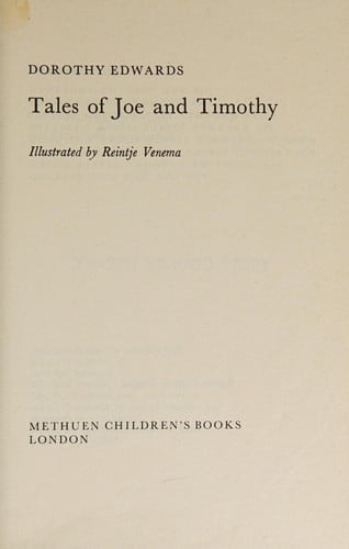Tales of Joe and Timothy
