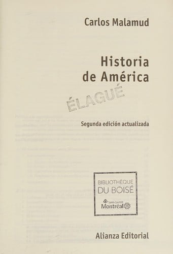 Historia de América