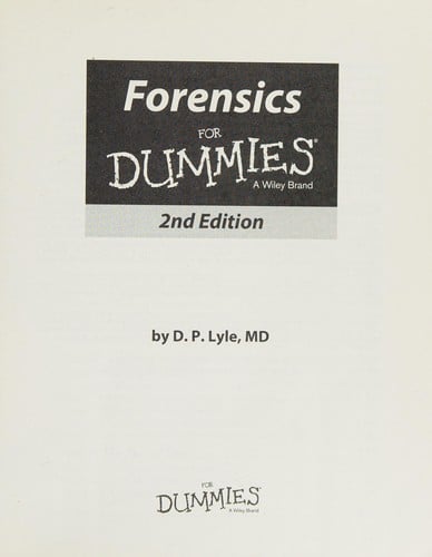 Forensics for dummies