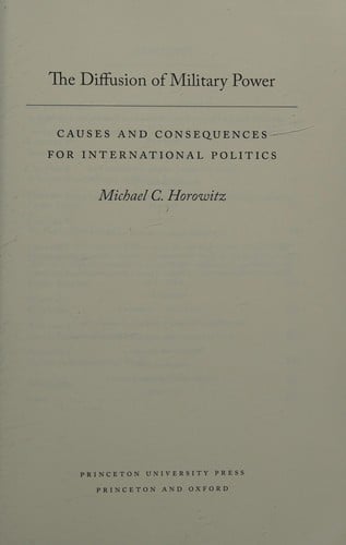 The diffusion of military power