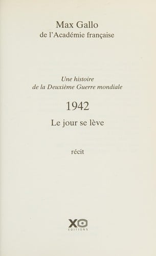 1940, de l'abîme à l'espérance