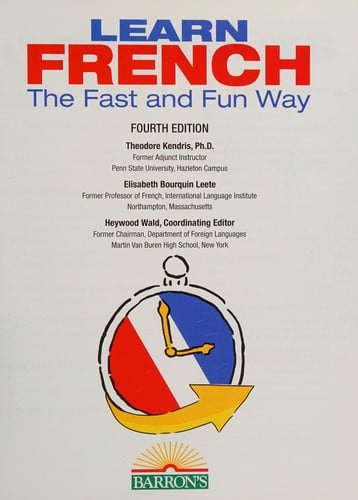 Learn French the fast and fun way