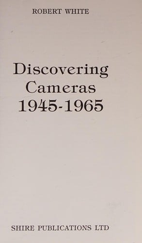 Discovering cameras 1945-1965