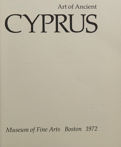 Art of ancient Cyprus