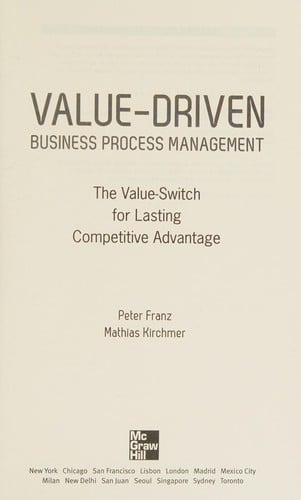 Value-driven business process management