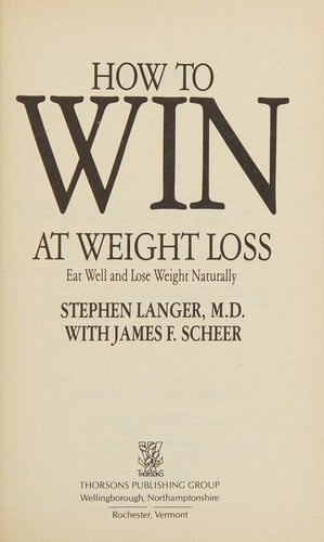 How to win at weight loss