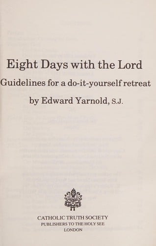 Eight days with the Lord