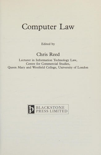Computer law
