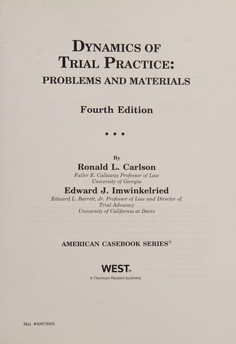 Dynamics of trial practice