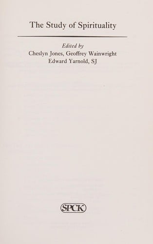 The Study of spirituality