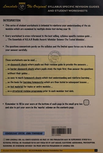 Essentials of NEAB double award co-ordinated physics