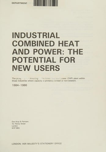 Industrial combined heat and power
