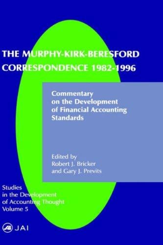 The Murphy-Kirk-Beresford correspondence, 1982-1996