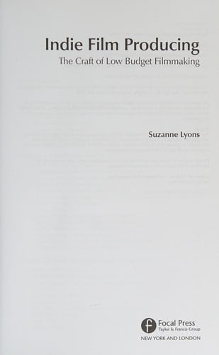 Indie film producing