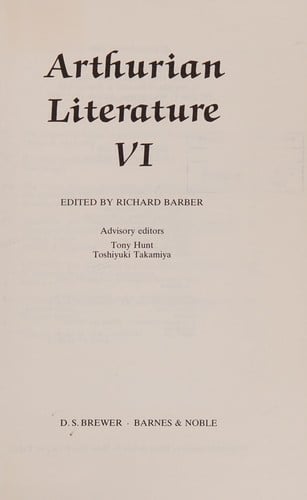 Arthurian literature