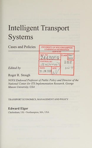 Intelligent transport systems