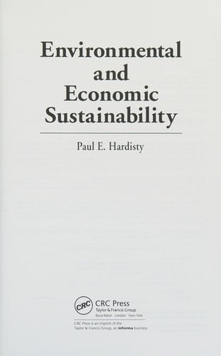 The Economics of Environmental Protection