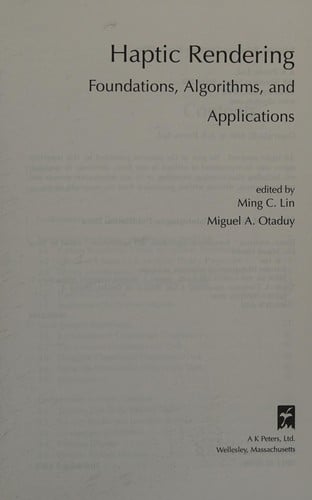 Haptic rendering