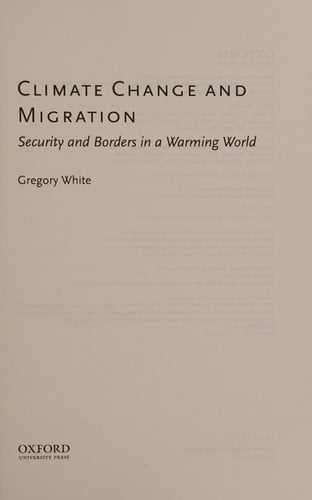 Climate change and migration