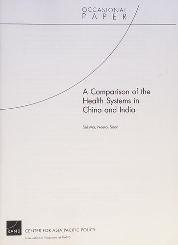 A comparison of the health systems in China and India