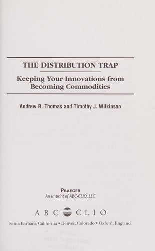 The distribution trap