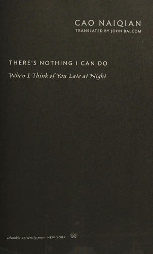 There's nothing i can do when I think of you late at night