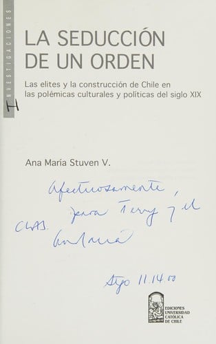 La seducción de un orden