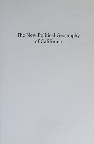The new political geography of California