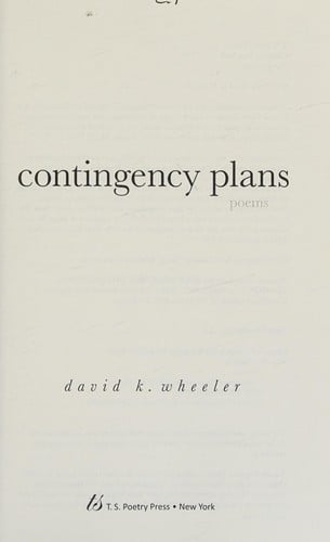 Contingency plans