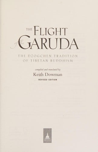 The flight of the Garuda