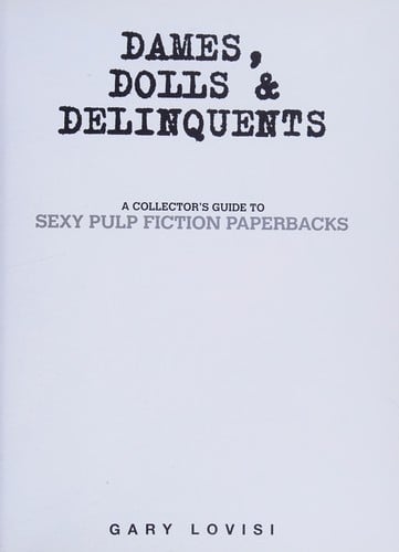 Dames, dolls & delinquents