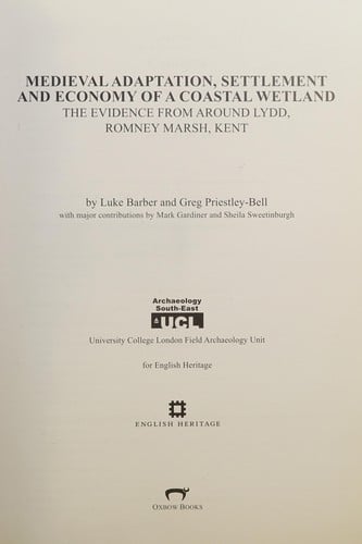 Medieval adaptation, settlement, and economy of a coastal wetland