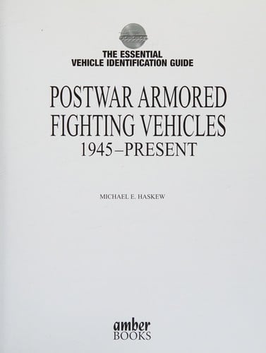 Postwar armored fighting vehicles