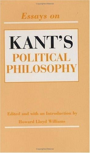 Essays on Kant's political philosophy