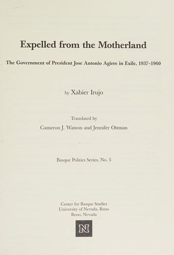 Expelled from the motherland