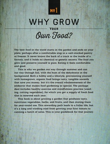 Homegrown pantry