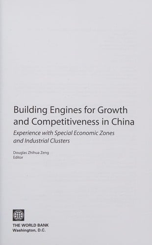 Building engines for growth and competitiveness in China