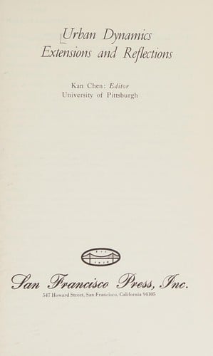 Urban dynamics