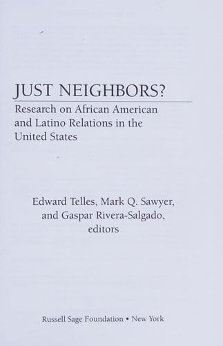 Just neighbors?