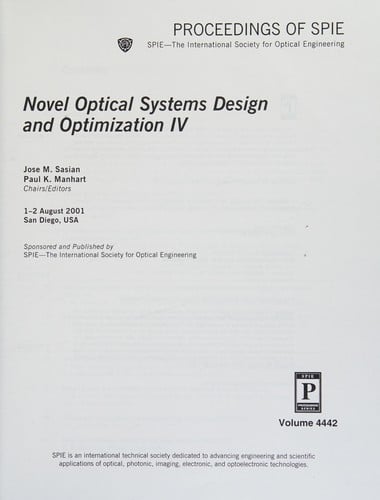 Novel optical systems design and optimization IV