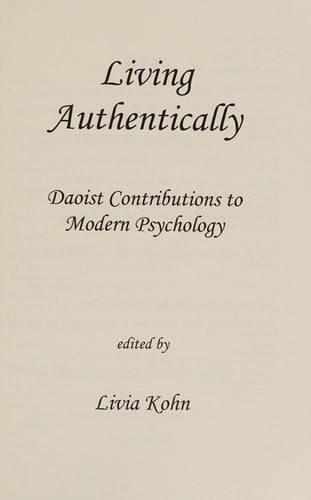 Living authentically