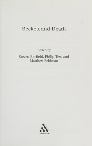 Beckett and death