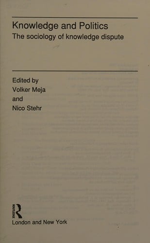 Knowledge and politics